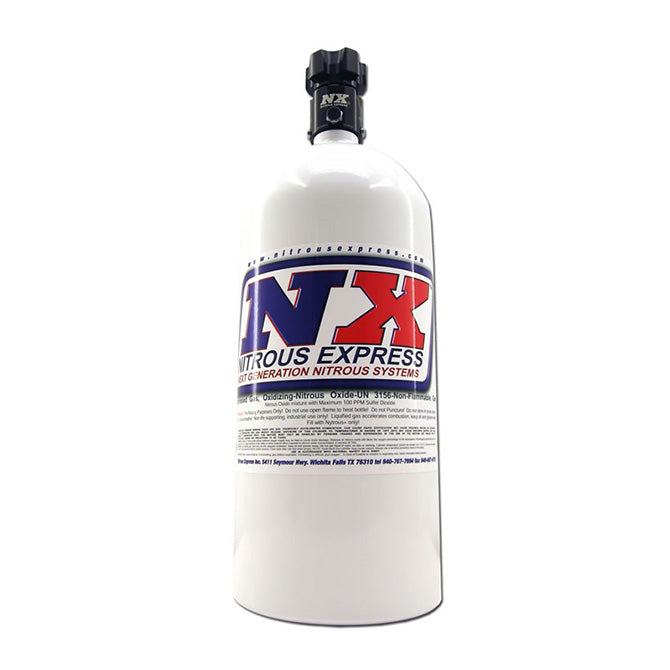 NX - 10 Lb Bottle W/ Lightning 500 Valve (6.89 Dia. X 20.19 Tall)