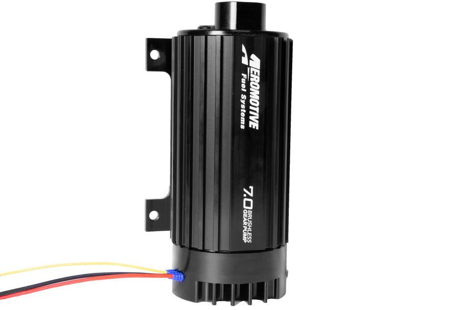 7.0 GPM BRUSHLESS SPUR GEAR FUEL PUMP WITH TRUE VARIABLE SPEED CONTROL, IN-LINE