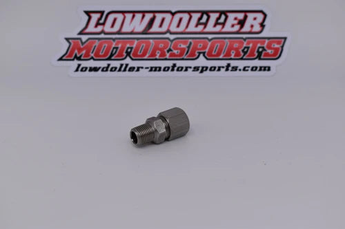 LDM- EGT-1/4" Compression Fitting to Male 1/8" NPT PN: 153316