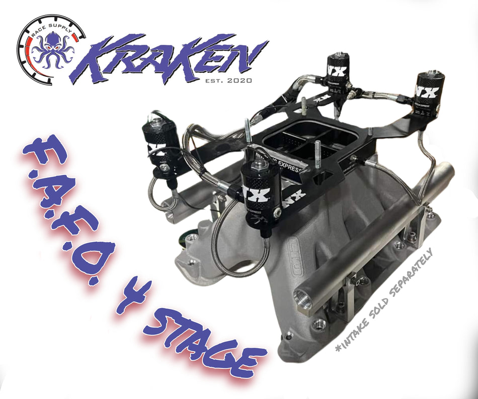 NX- F.A.F.O. 4 STAGE DRY- BILLET CROSSBAR -4150 & 4500